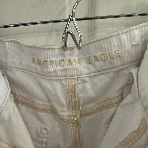 American Eagle White Denim Pants - Picture 5 of 6